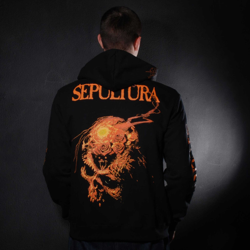 Худі Sepultura - Beneath The Remains (B&C) чорне