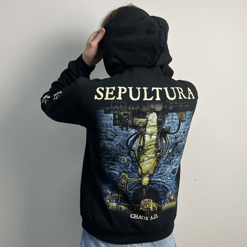 Худі Sepultura - Chaos A.D. (B&C) чорне