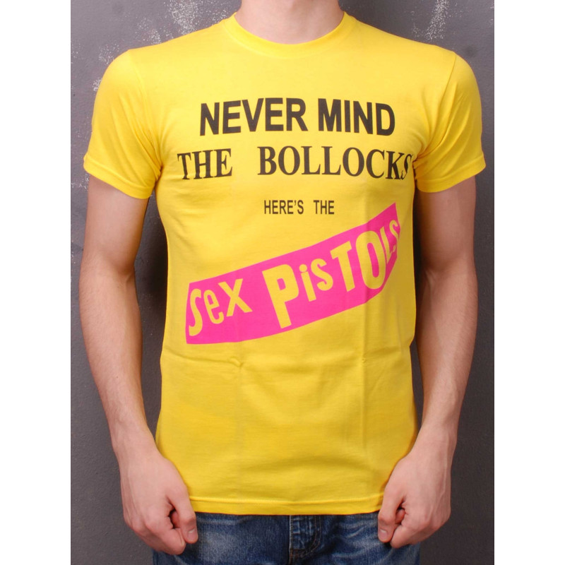 Футболка Sex Pistols - Never Mind The Bollocks жовта