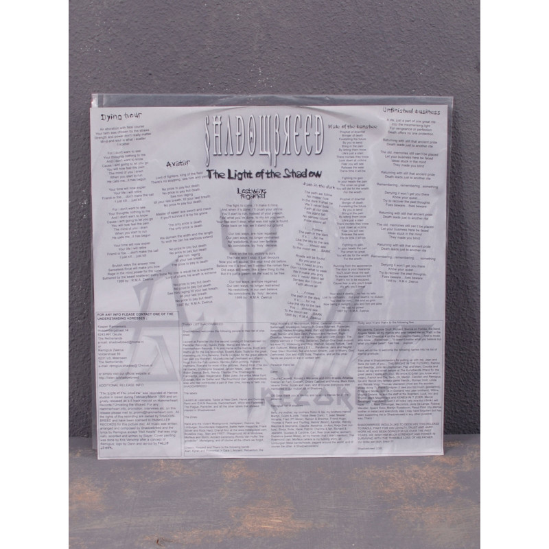 Shadowbreed - The Light Of The Shadow LP (Picture Disc)