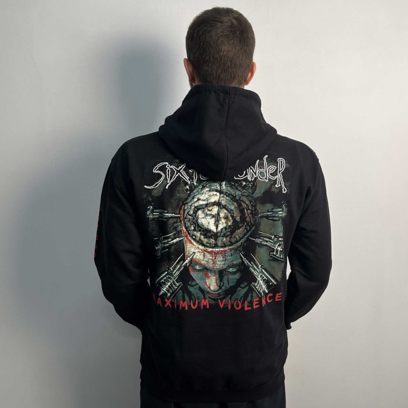 Худі Six Feet Under - Maximum Violence (AWDis) чорне