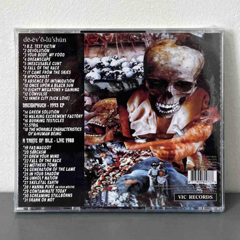 Skeletal Earth - de.ev'o.lu'shun CD