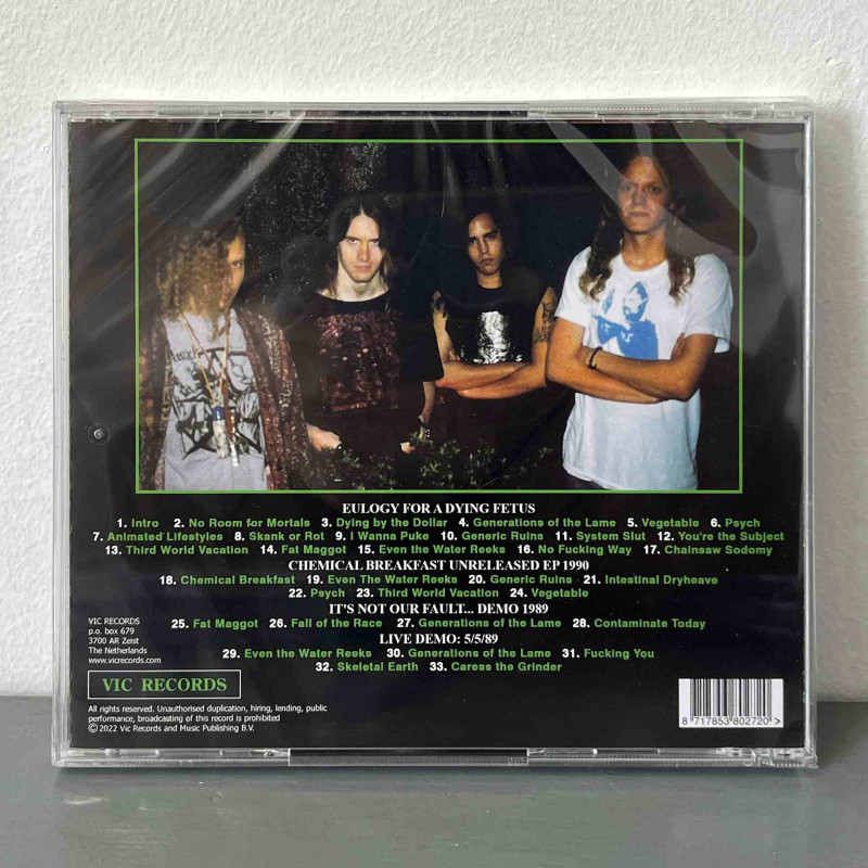 Skeletal Earth - Eulogy For A Dying Fetus CD