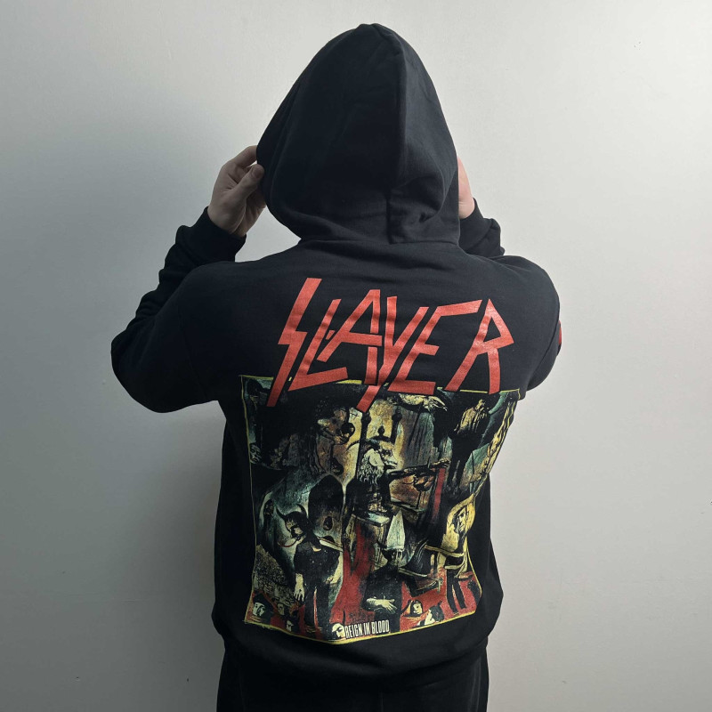 Худі Slayer - Reign In Blood (AWDis) чорне