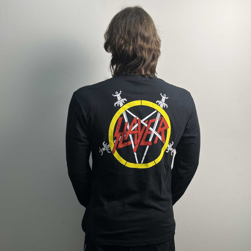 Лонгслів Slayer - Reign In Blood (Gildan) чорний