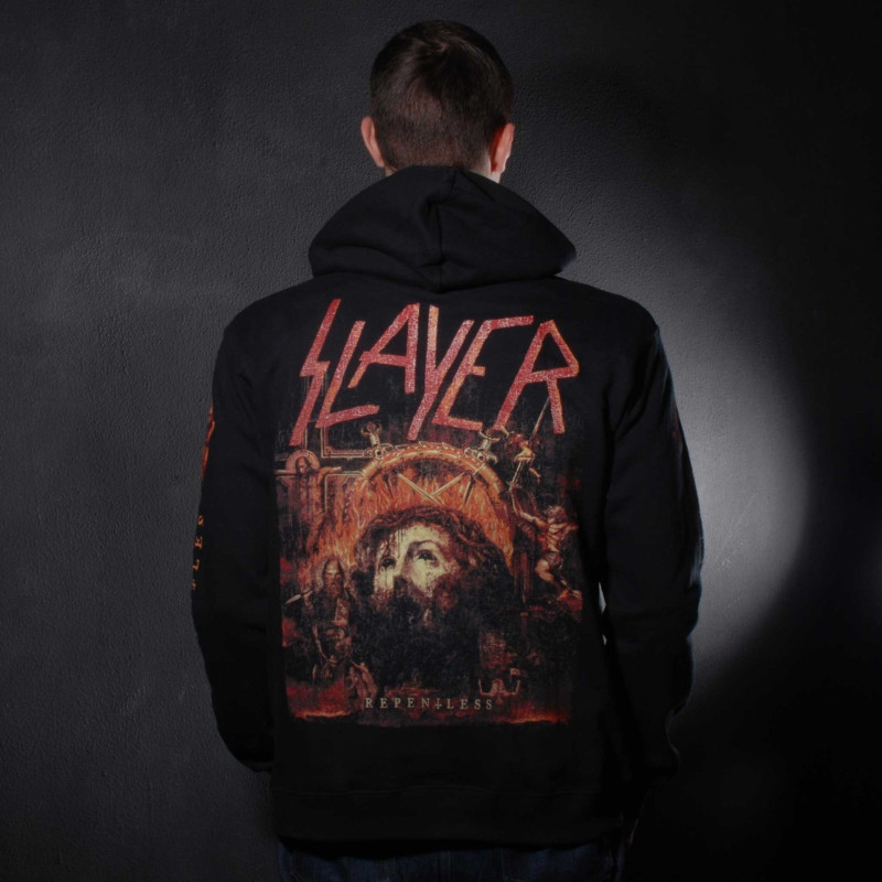 Худі Slayer - Repentless (B&C) чорне