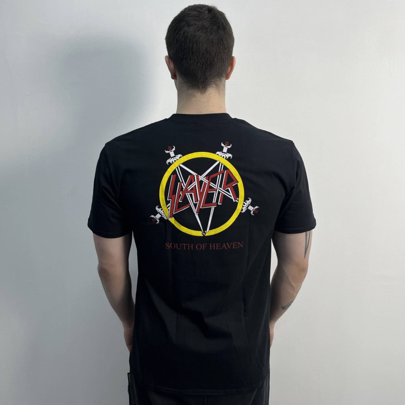 Футболка Slayer - South Of Heaven (Gildan) чорна
