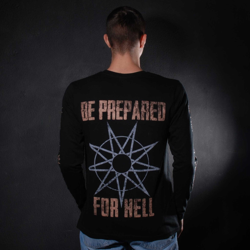 Лонгслів Slipknot - Be Prepared For Hell (B&C) чорний