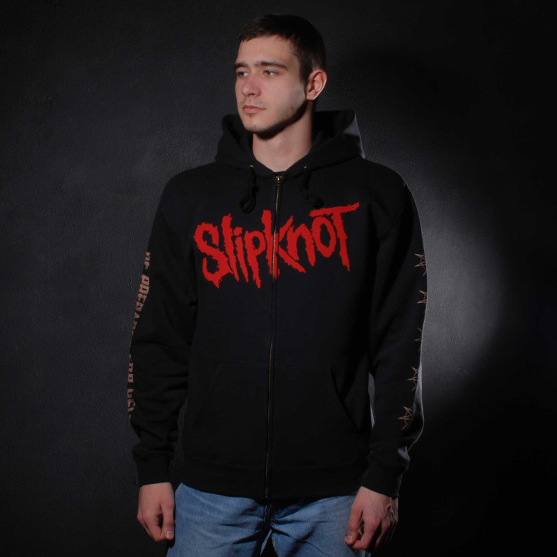 Зіп Худі Slipknot - Be Prepared For Hell (FOTL) чорне