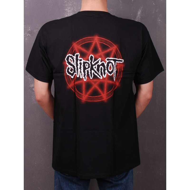Футболка Slipknot Маски серые