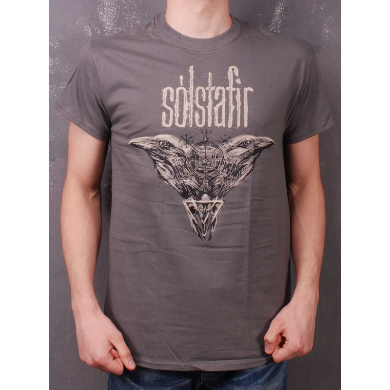 Футболка Solstafir - Raven сіра