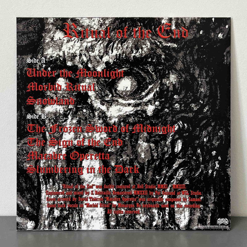 Sorcier Des Glaces - Ritual Of The End LP (White With Black Marbled Vinyl)