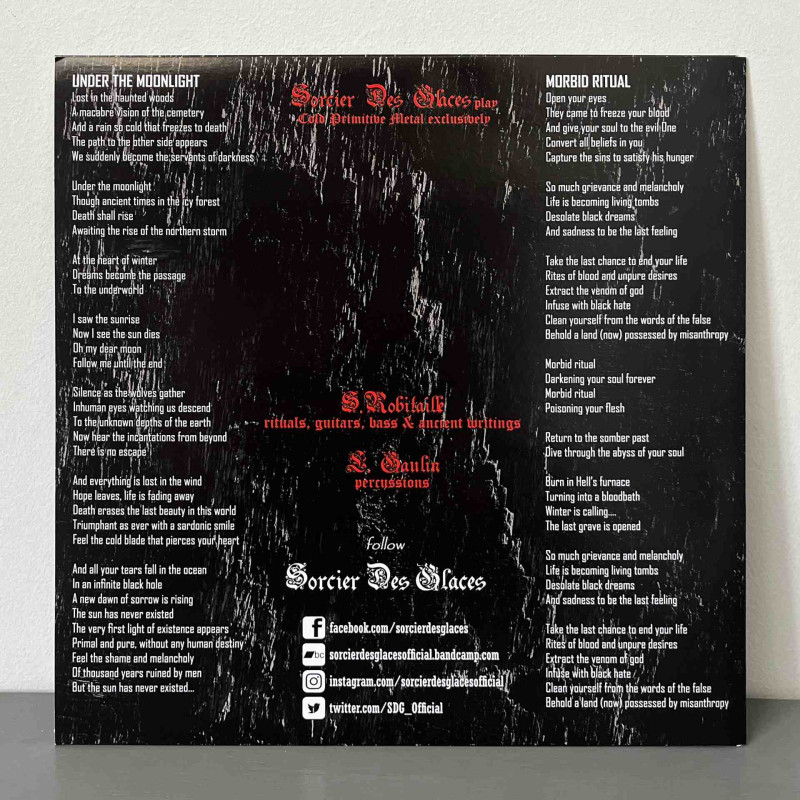 Sorcier Des Glaces - Ritual Of The End LP (White With Black Marbled Vinyl)