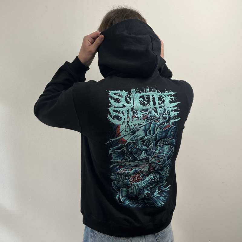 Худі Suicide Silence - Grim Reaper (B&C) чорне