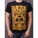 Футболка Suicide Silence - Skull жовтий принт
