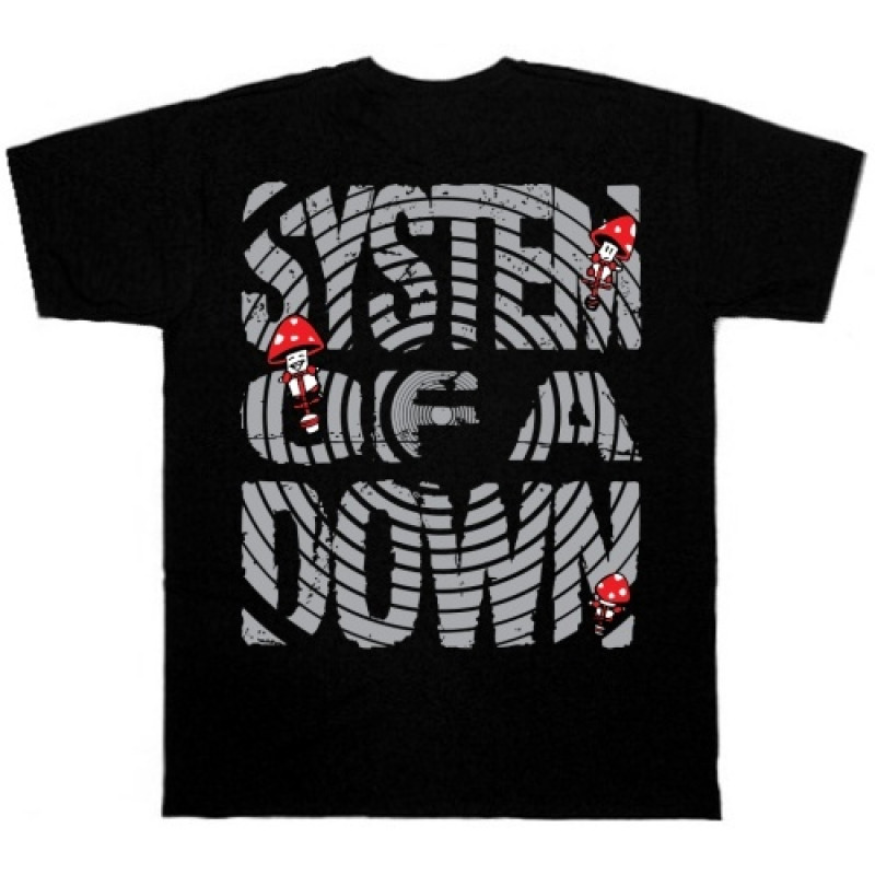 Футболка System Of A Down чорна