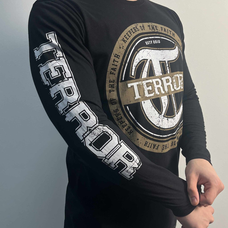 Лонгслів Terror - Keepers Of The Faith (B&C) чорний