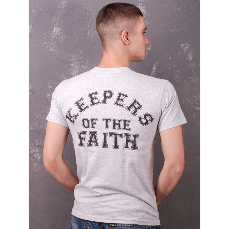 Футболка Terror - Keepers Of The Faith світло-сіра меланжева