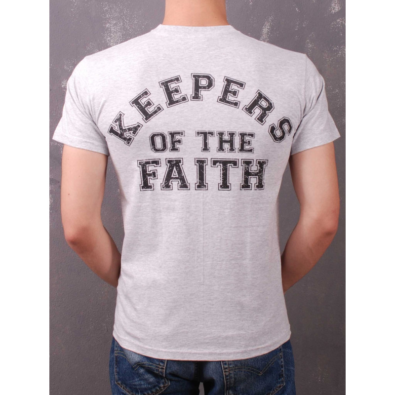 Футболка Terror - Keepers Of The Faith світло-сіра меланжева