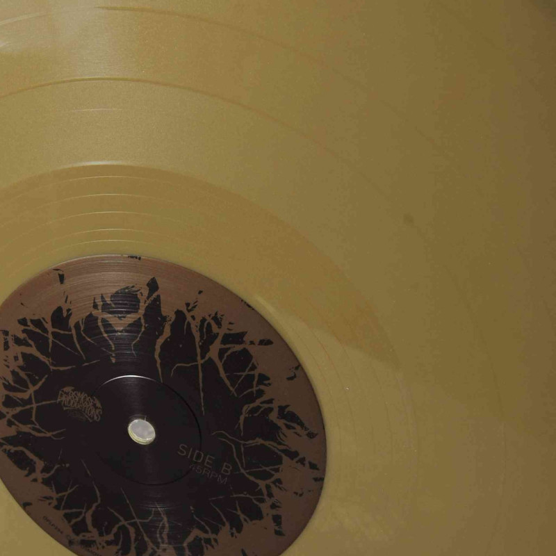 The Black - Alongside Death LP (Gatefold Gold Vinyl)