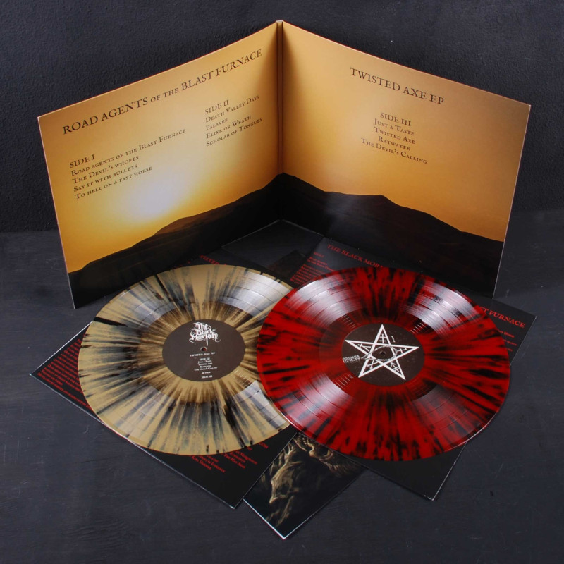 The Black Moriah - Road Agents Of The Blast Furnace 2LP (Gatefold Splatter Vinyl)