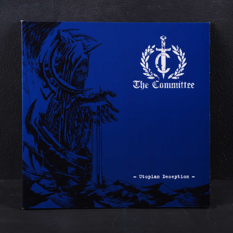 The Committee - Utopian Deception LP (Gatefold Blue / Black Splatter Vinyl)