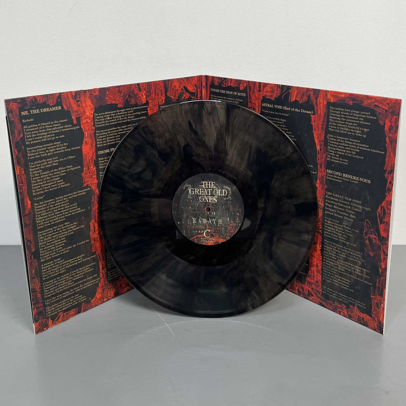 The Great Old Ones - Kadath 2LP (Gatefold Transparent Black Marbled Vinyl)
