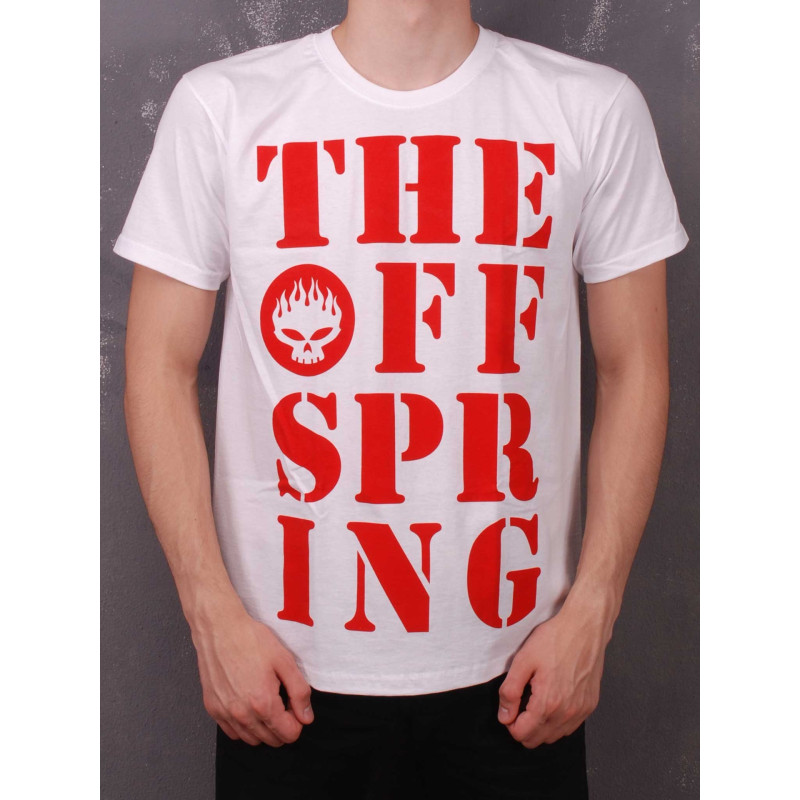 Футболка The Offspring Letters біла