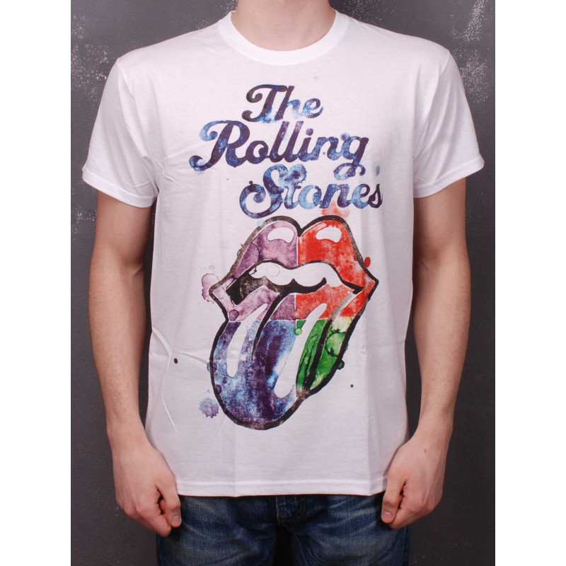 Футболка The Rolling Stones біла