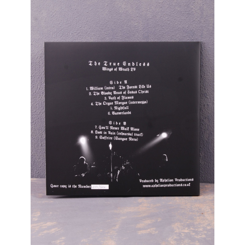 The True Endless - Wings Of Wrath LP (Gatefold Red Vinyl)