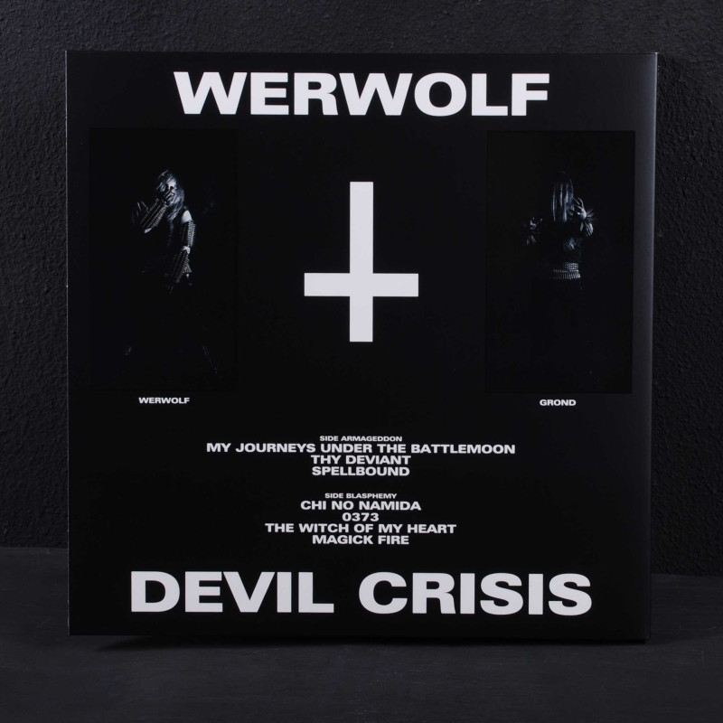 The True Werwolf - Devil Crisis LP (Gatefold Red / Clear Swirl Vinyl)