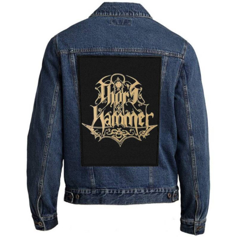 Нашивка Thor's Hammer Logo Brown на спину