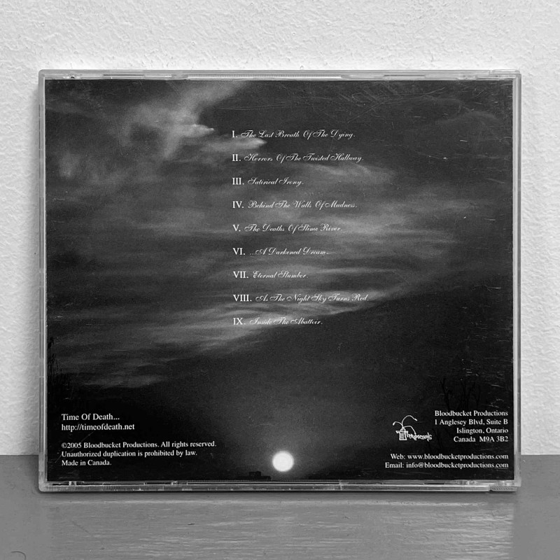 Time Of Death - The Last Breath Of The Dying CD
