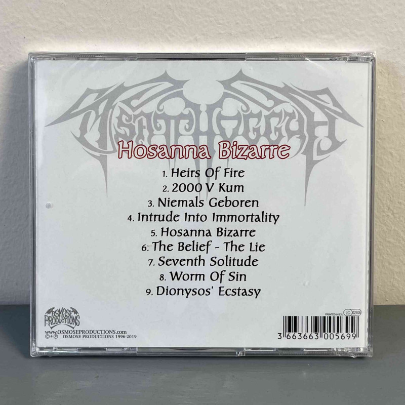 Tsatthoggua - Hosanna Bizarre CD