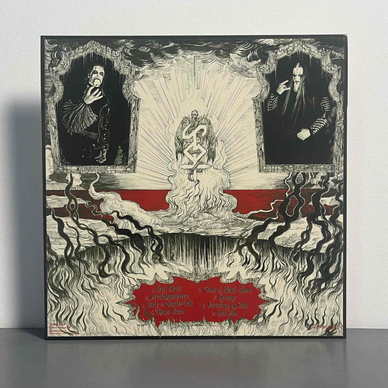 Tsjuder - Helvegr LP (Gatefold Crystal Clear & White Marbled Vinyl)