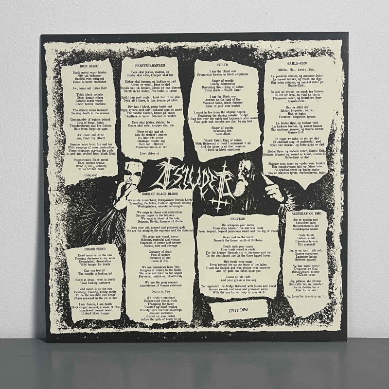 Tsjuder - Helvegr LP (Gatefold Crystal Clear & White Marbled Vinyl)
