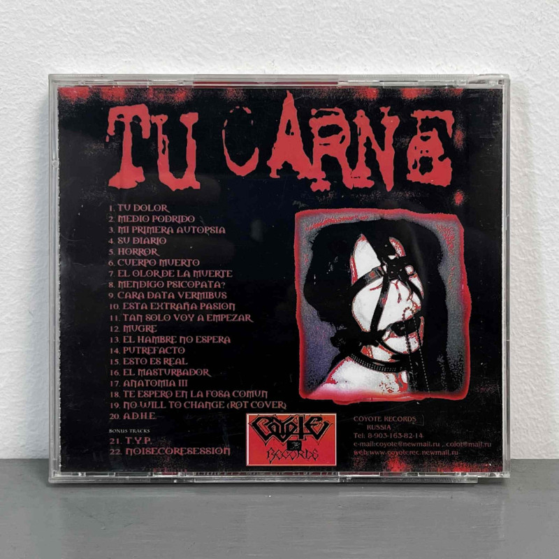 Tu Carne - ...Me Quedo Con Tu Dolor! CD (Coyote Records)