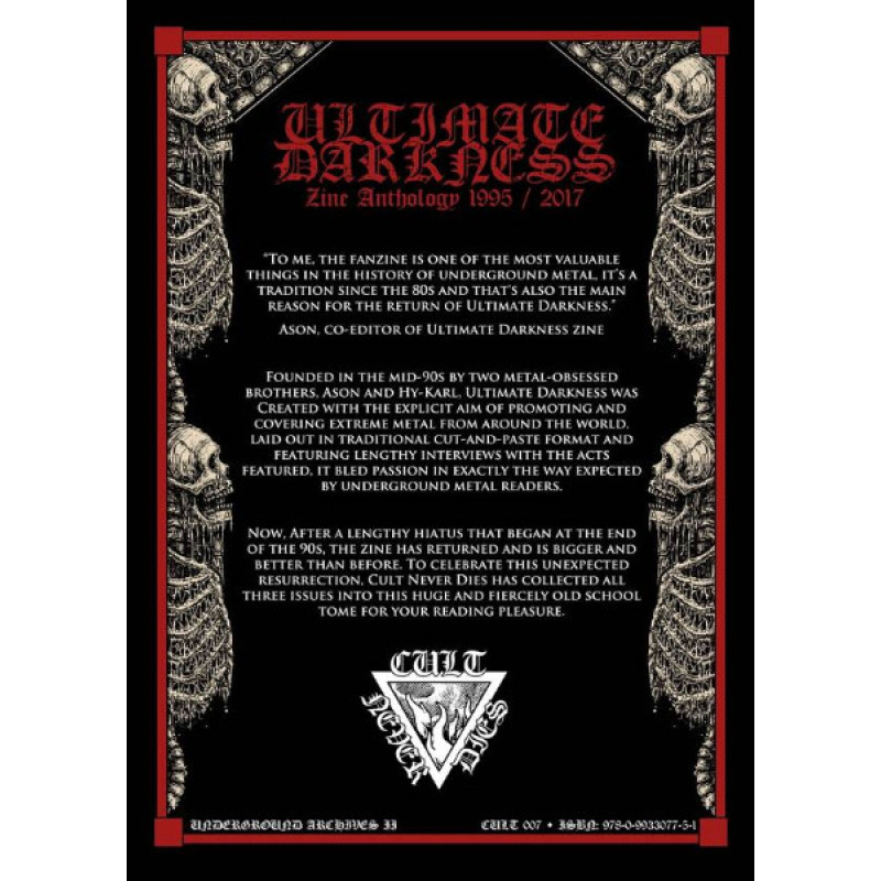 Книжка Ultimate Darkness Zine Anthology Book II