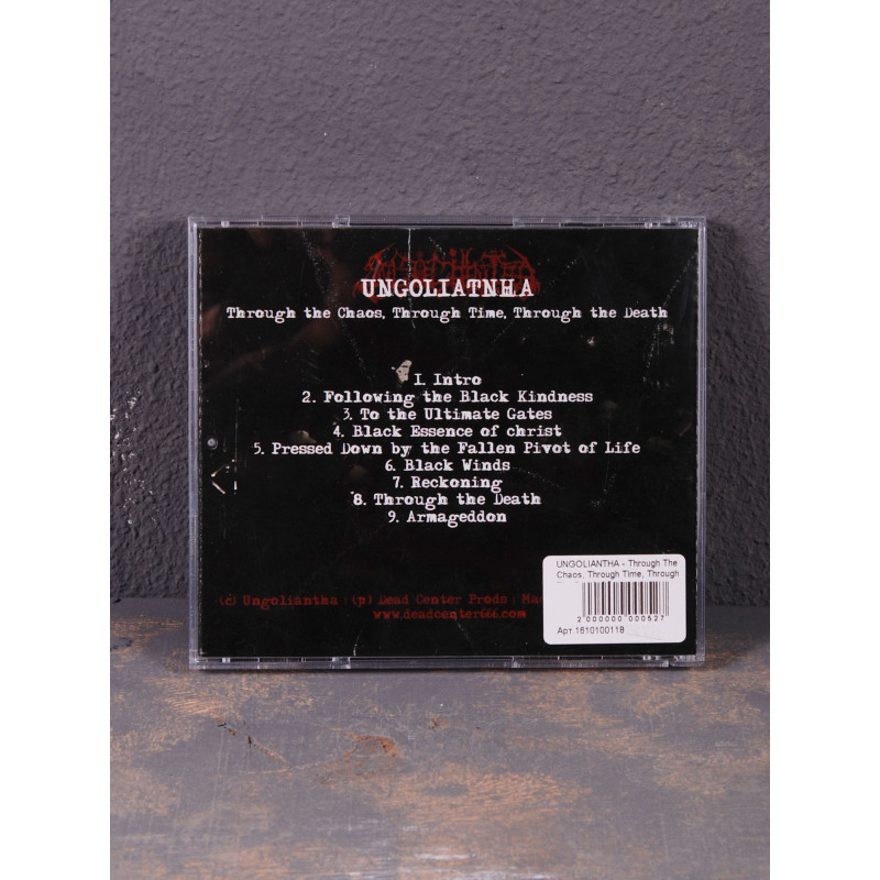 Ungoliantha - Through The Chaos, Through Time, Through The Death CD
