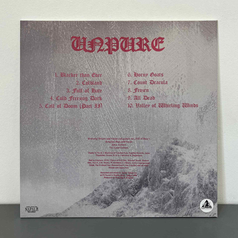 Unpure - Coldland LP (Ice Blue Vinyl)