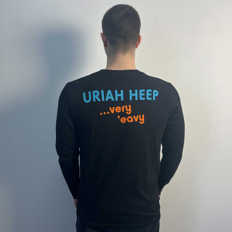 Лонгслів Uriah Heep - Very 'Eavy (B&C) чорний