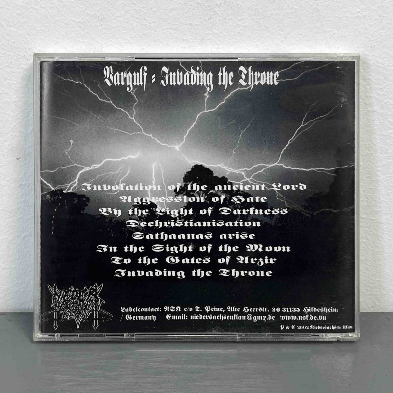 Vargulf - Invading The Throne CD