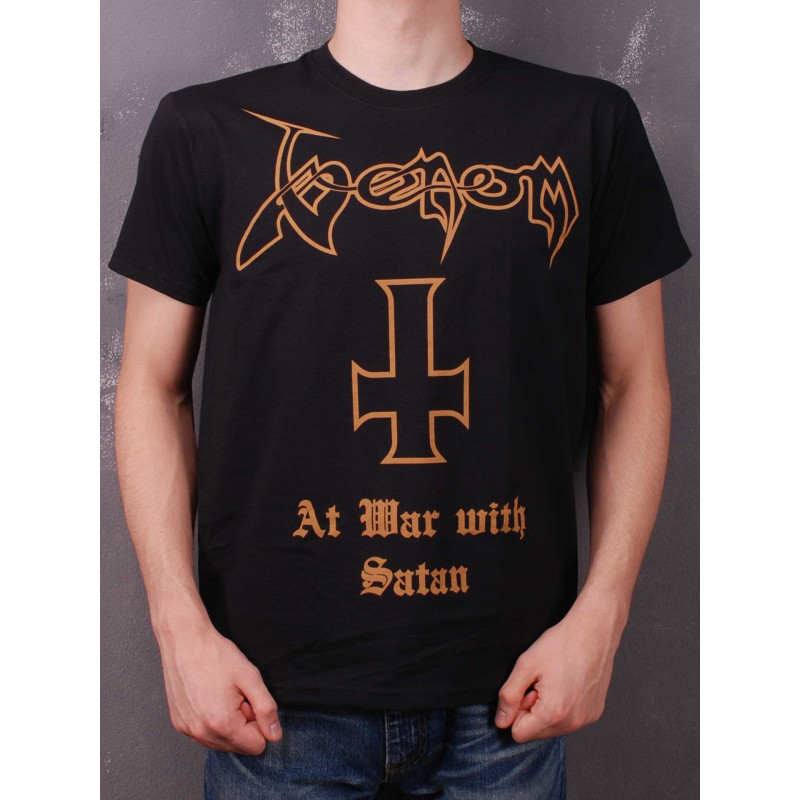 Футболка Venom - At War With Satan (FOTL) чорна