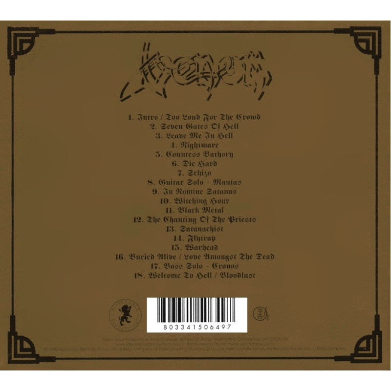 Venom - Eine Kleine Nachtmusik CD Digi