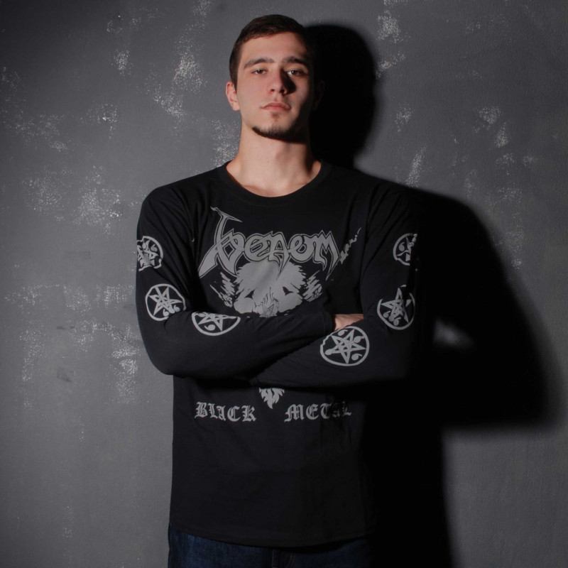 Лонгслів Venom - Black Metal (FOTL) чорний