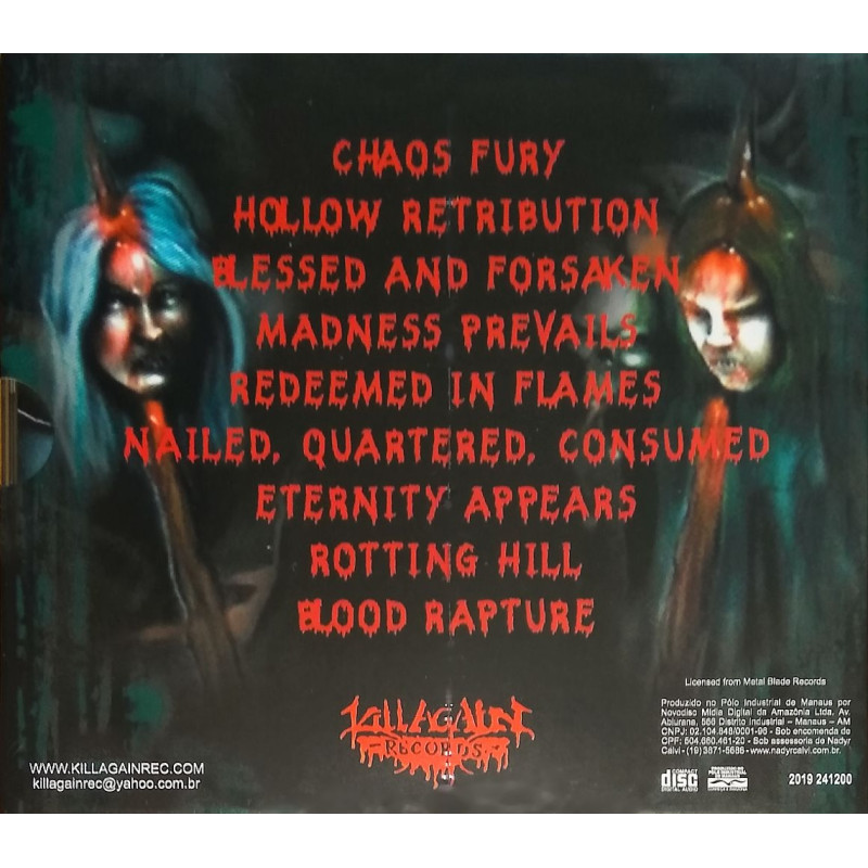 Vomitory - Blood Rapture CD