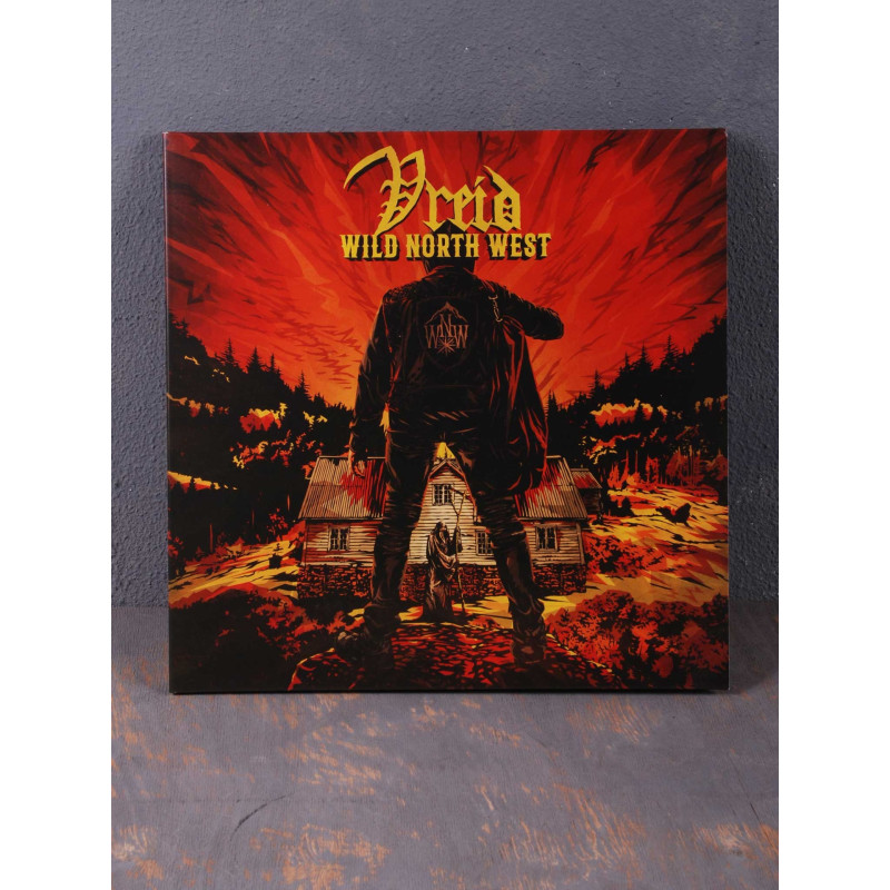 Vreid - Wild North West 2LP (Gatefold Red / Black Marbled Vinyl)