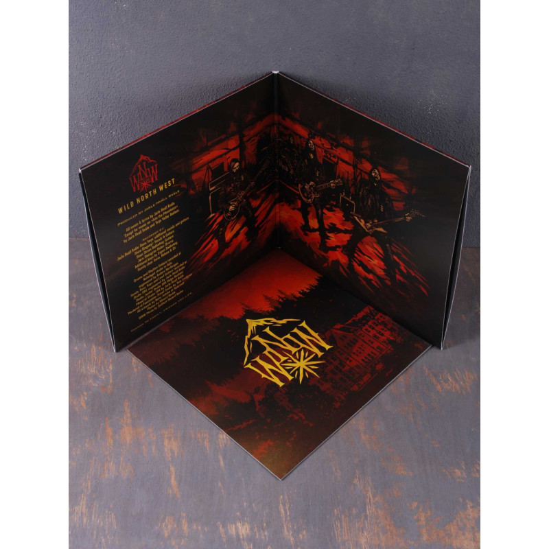 Vreid - Wild North West 2LP (Gatefold Red / Black Marbled Vinyl)