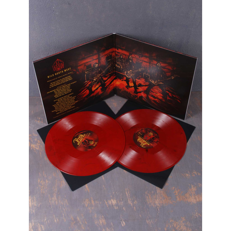 Vreid - Wild North West 2LP (Gatefold Red / Black Marbled Vinyl)
