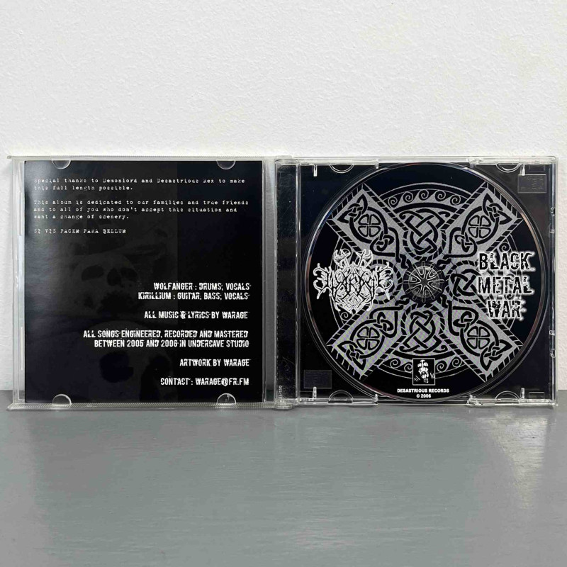 Warage - Black Metal War CD